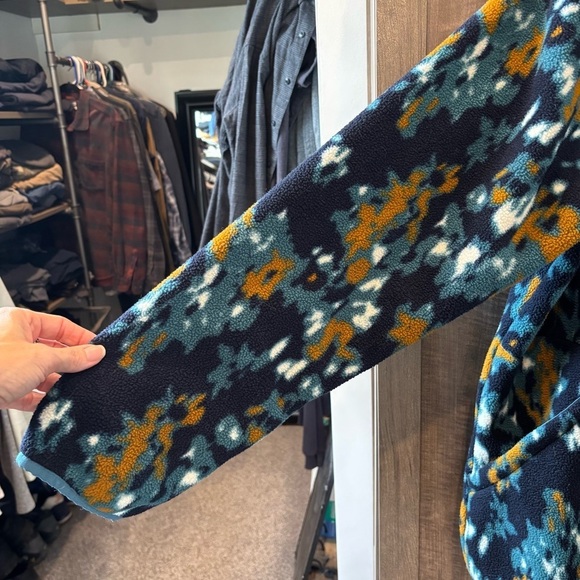 North Face Fleece Pullover Men's XXL Multicolor Carbondale Quarter Snap Hoodie - Picture 8 of 14